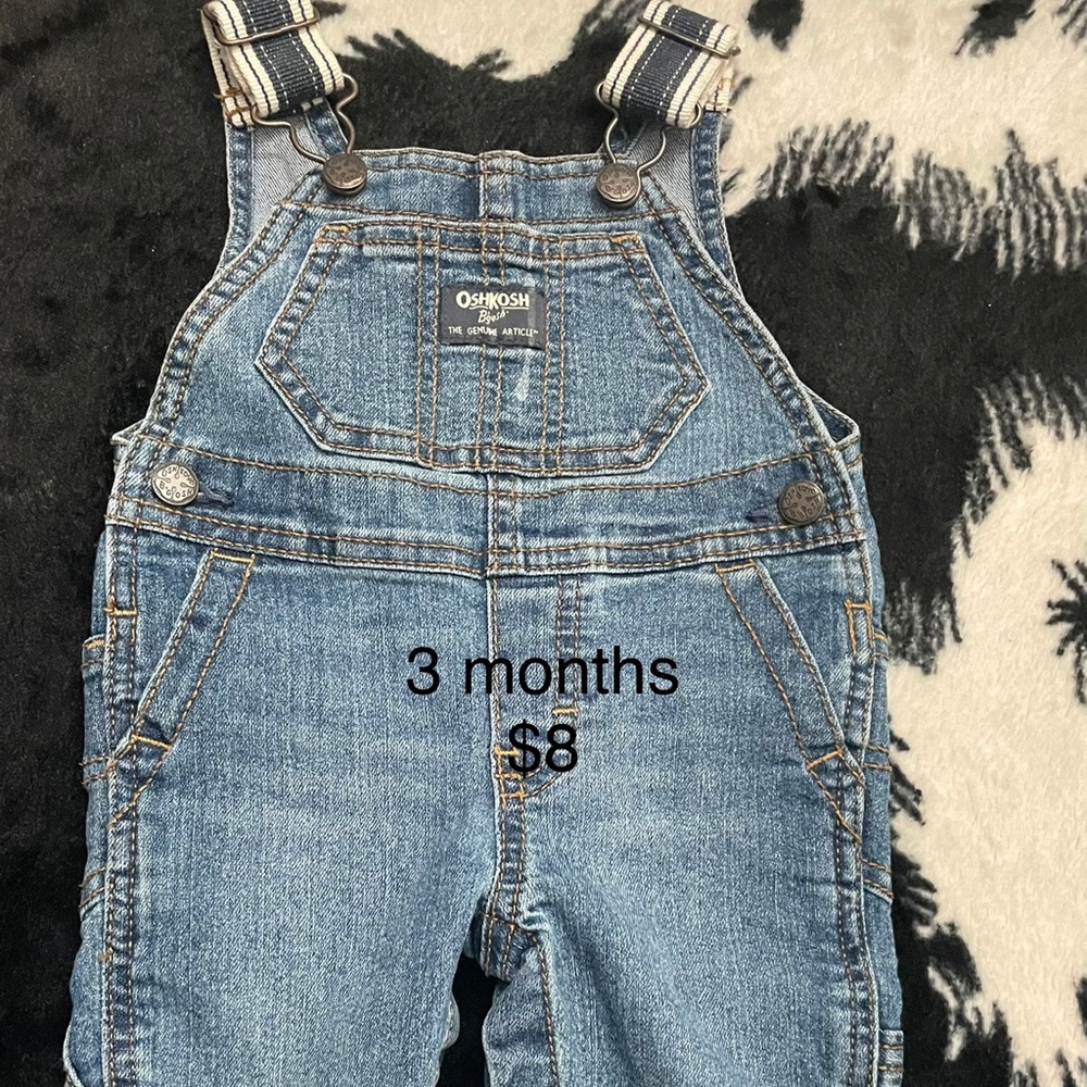 Osh gosh long overalls